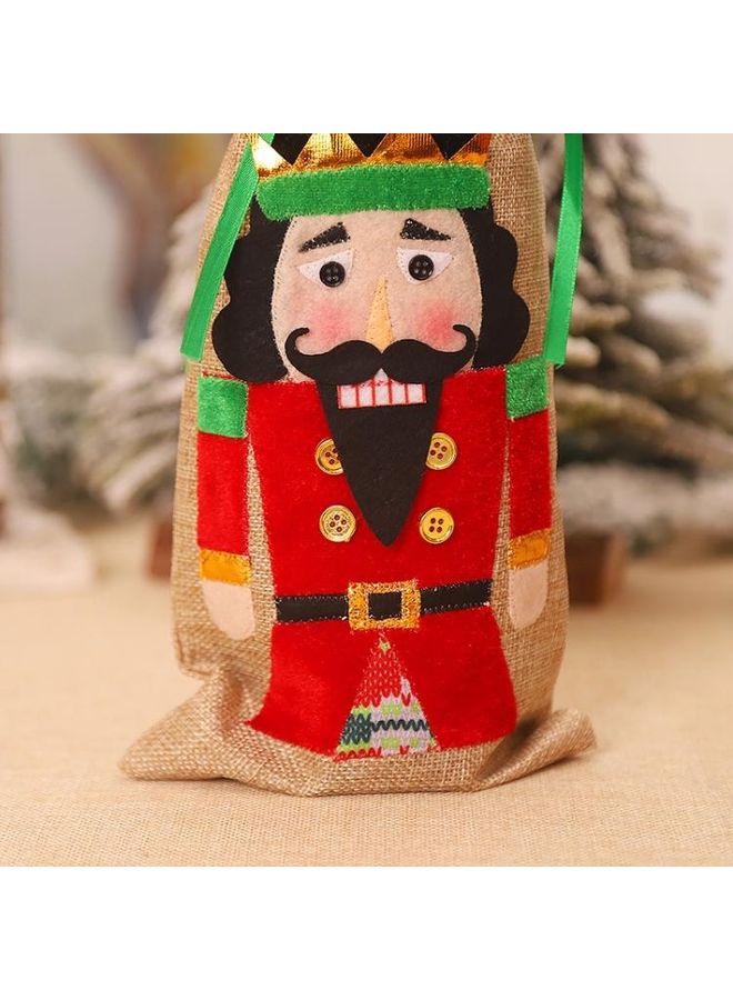 BGM 2-Piece Decoration Creative Cartoon Walnut Soldier Bottle Cover Multicolour - Image 5